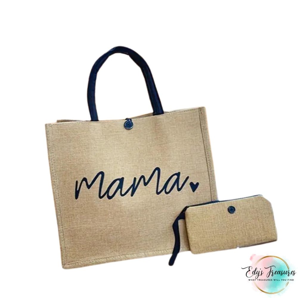 New MaMa tote bag with Wristlet